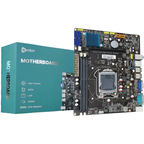 Enter intel E-H81 4th Gen nvme slot Micro-ATX Motherboard